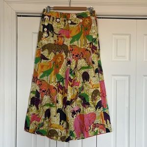 JCrew Printed Palazzo Pant